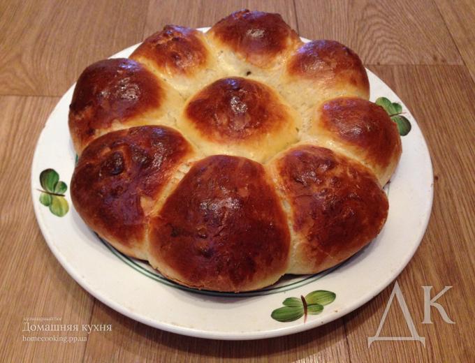 Булочки с яблоками