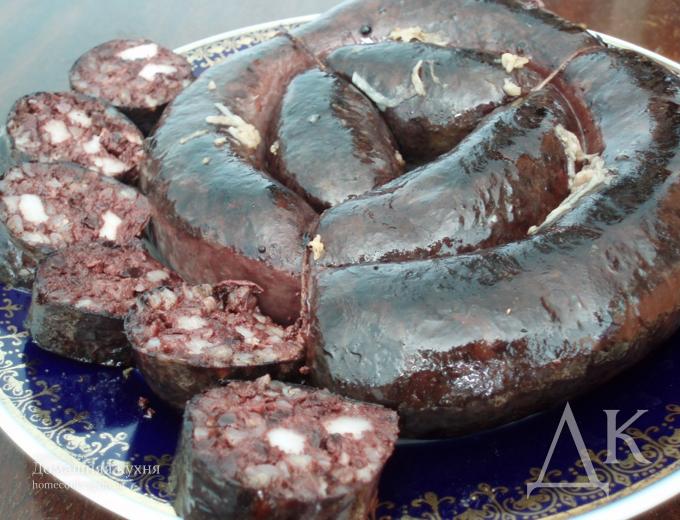 Кровяная колбаса