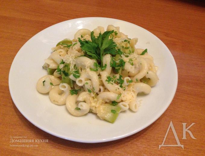 Макароны с кабачками