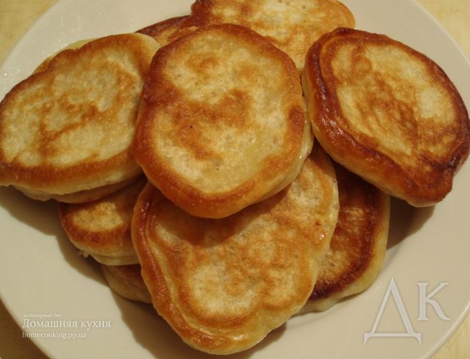 Оладьи с луком