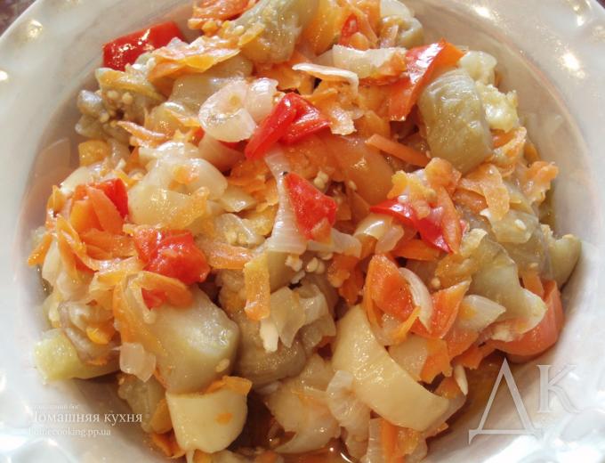 Закуска из баклажанов