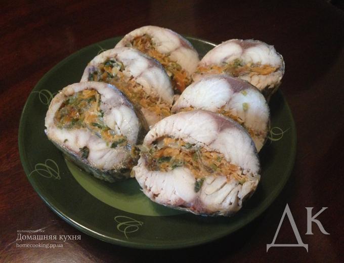 Фаршированная скумбрия
