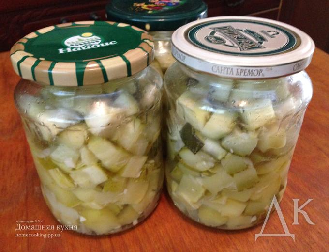 Салат из кабачков на зиму