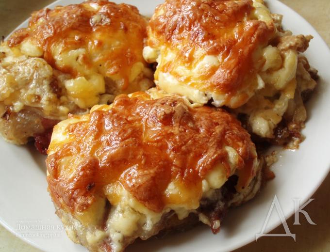 Мясной торт или Мясо по-французски