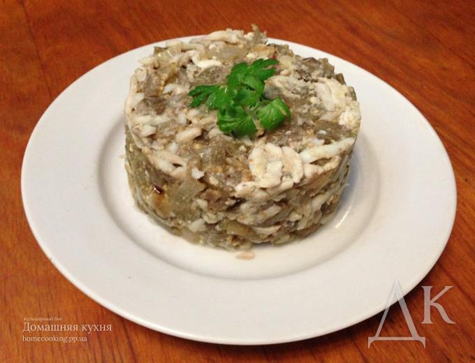 Салат из баклажанов
