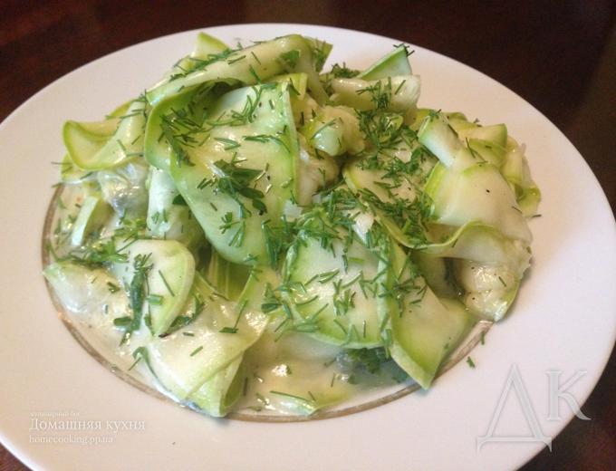 Маринованные кабачки быстрого приготовления