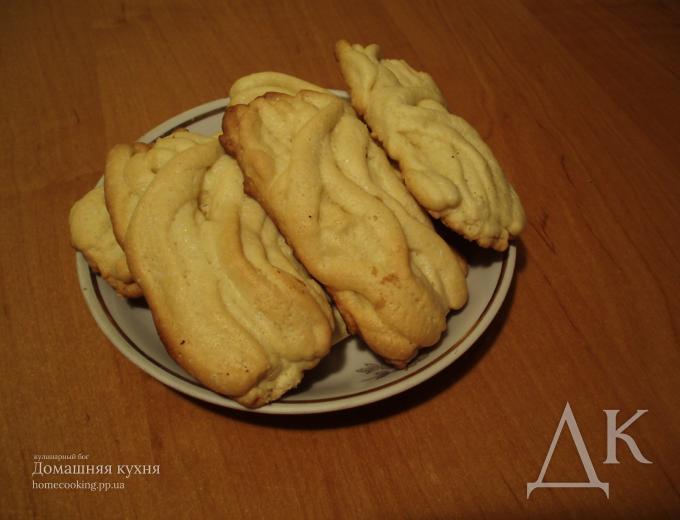 Печенье через мясорубку
